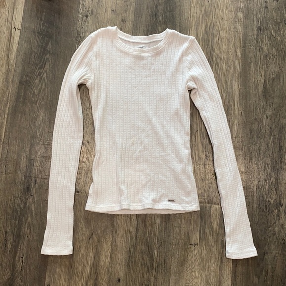Hollister Tops - White long sleeve
